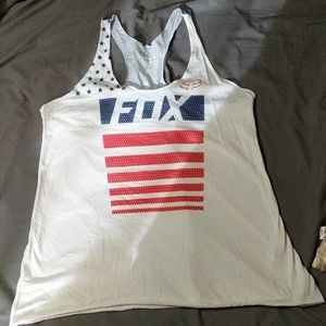 Fox logo tank top
